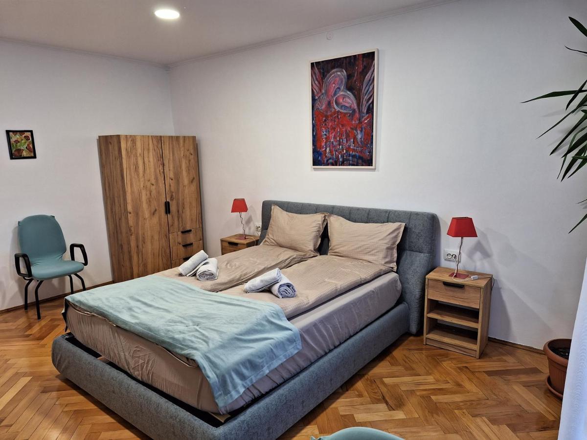 Black Eagle Central Unirii Square, 2 King Size Bedrooms, Free Private Parking Oradea Exteriör bild